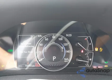 2023 Lexus Es 300H из США, поврежденный, VIN 58ADA1C18PU032372